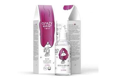 Losjonas galvos odai su levandų aromatu HISKIN Crazy Hair, 100 ml