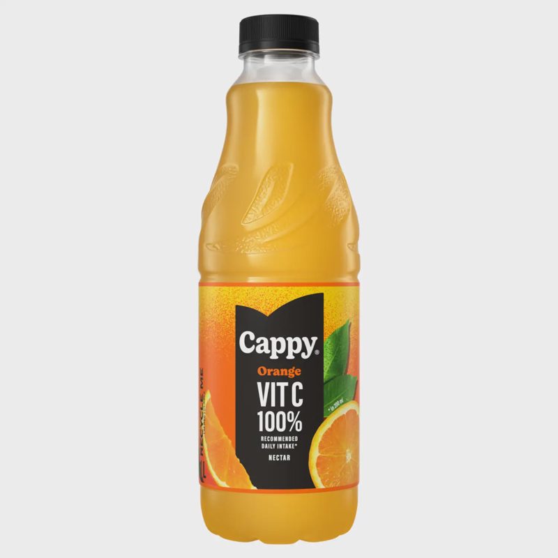 Apelsinų nektaras CAPPY, VIT C 100 %, 1 l