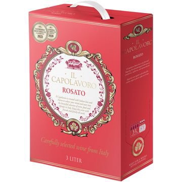 Il Capolavoro Rosato BIB vein 12%vol 3 l