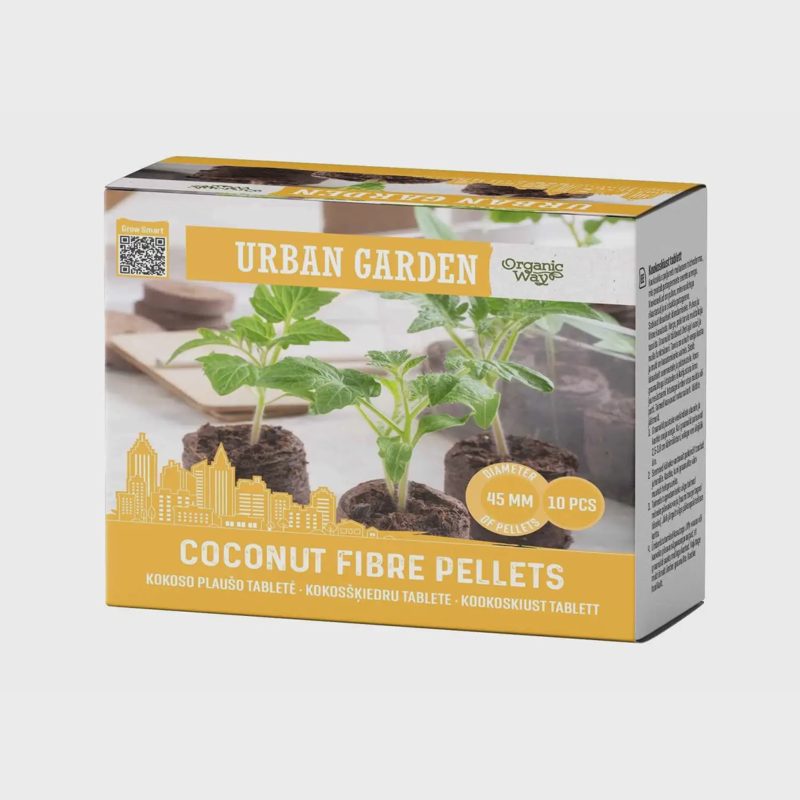 Kokoso pluošto tabletės URBAN GARDEN 45m