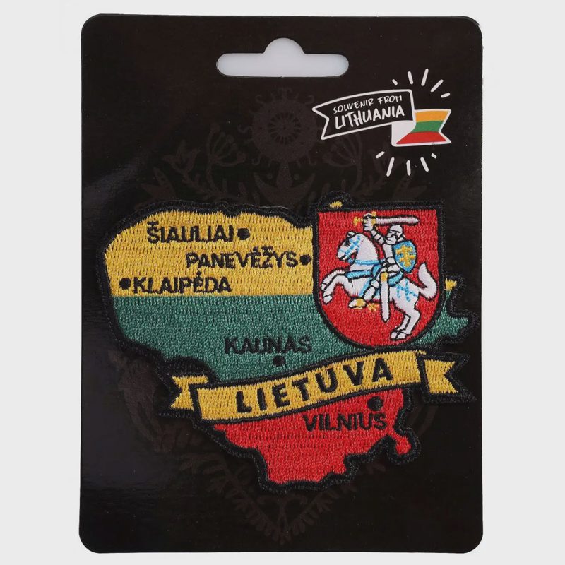 Klijuojamas antsiuvas LIETUVA IR VYTIS