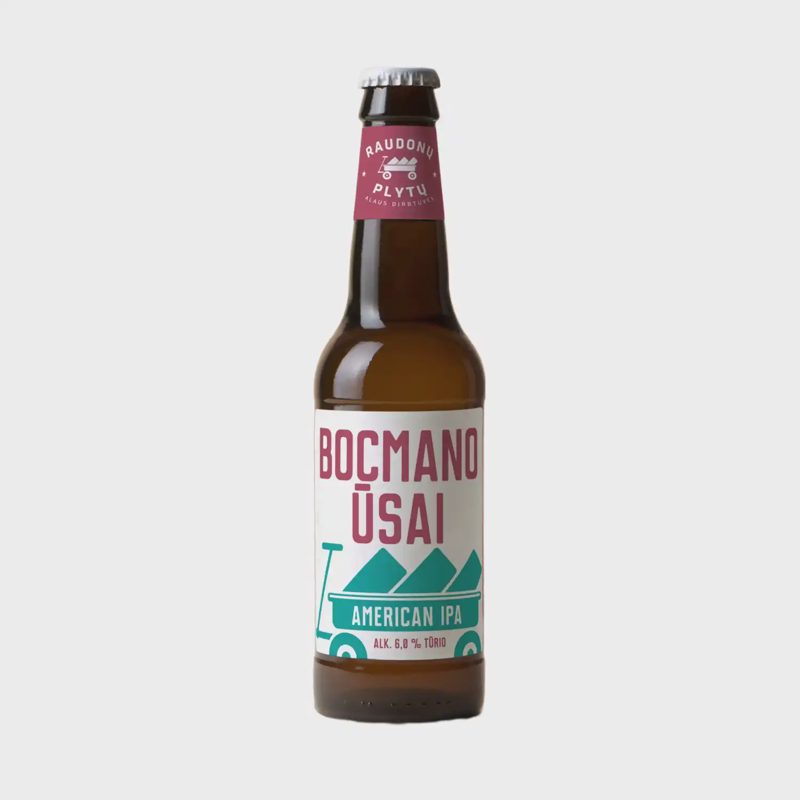 Alus BOCMANO ŪSAI, 6 %, 0,33 l