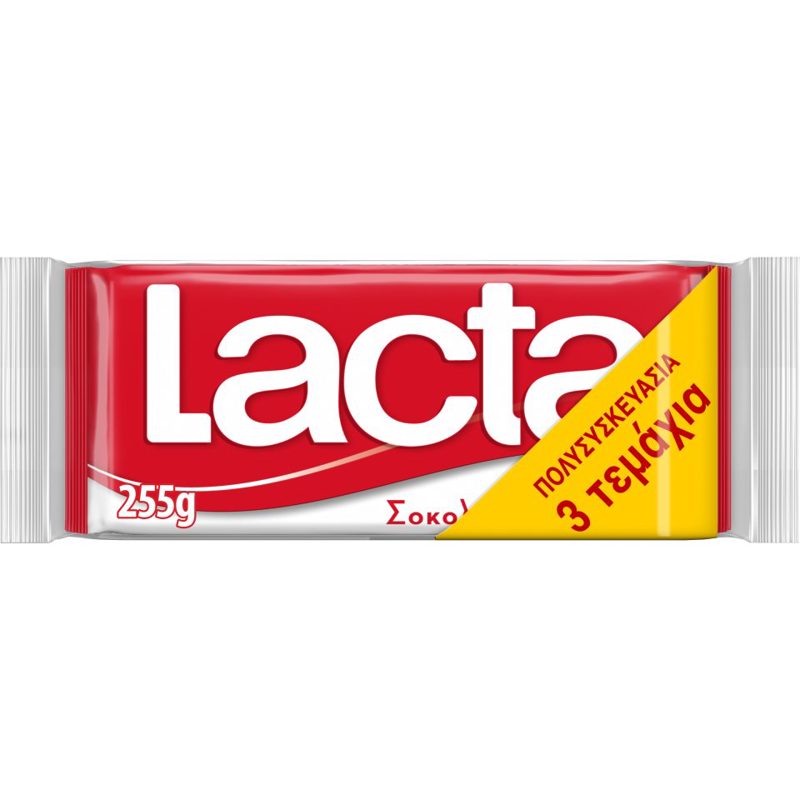 Lacta Σοκολάτα 3x85gr