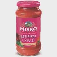 Misko Σάλτσα Βασιλικός & Κρασί 500gr