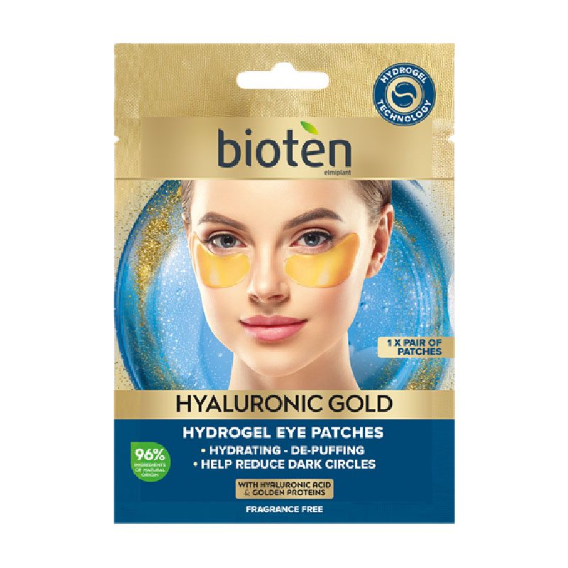 BIOTEN Hyaluronic Gold Patches Ματιών Υδρογέλης 5,5g