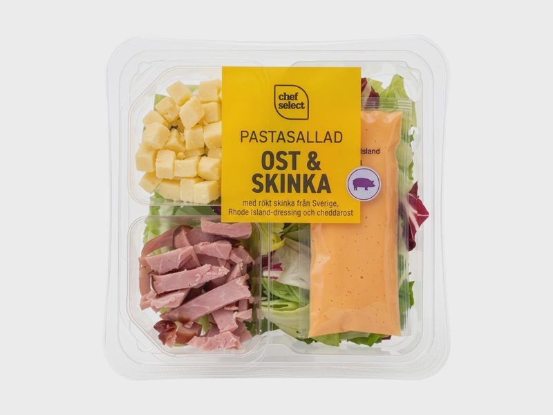 Ost- & skinksallad