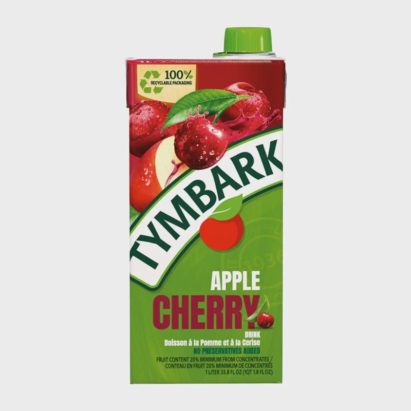 Vyšnių ir obuolių gėrimas TYMBARK, 1 l