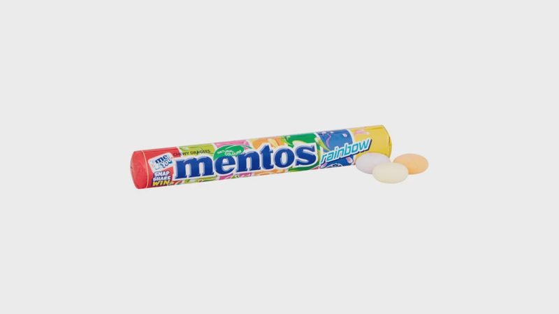 Mentos Rainbow Chewy Dragees 37.5g
