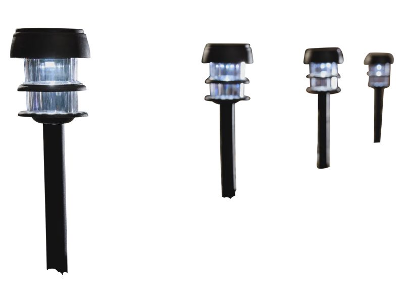 Napelemes LED-lámpaszett