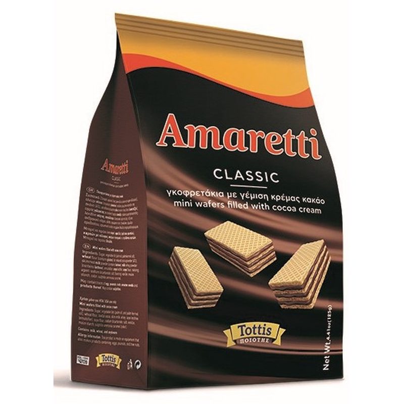 Amaretti Γκοφρέτα Σακουλάκι 125gr