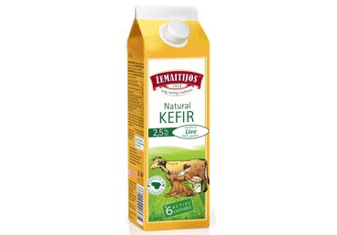 ŽEMAITIJOS natūralus kefyras, 2,5 %, 900 g