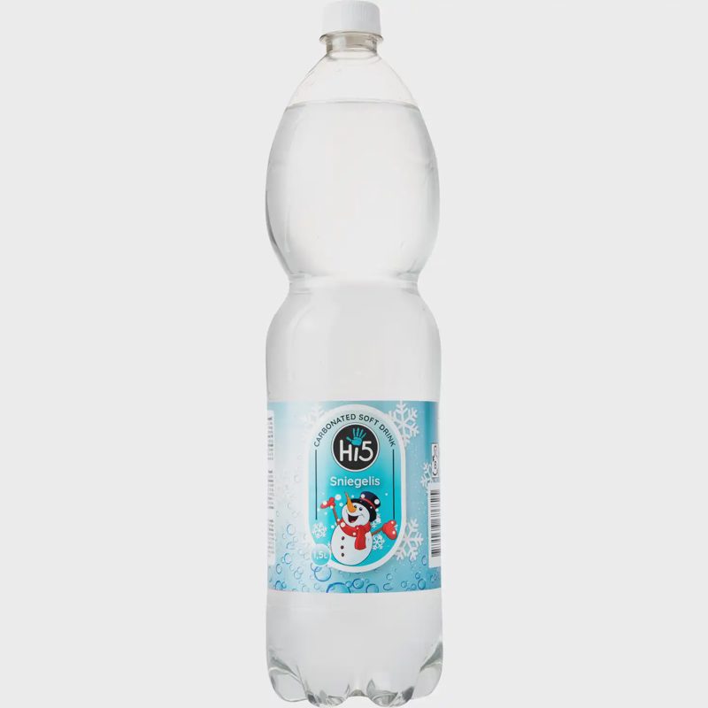 Gazuotas gėrimas SNIEGELIS HI5!, 1,5 l