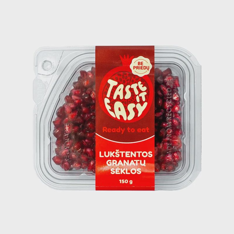 Fasuotos granatų sėklos, 150 g