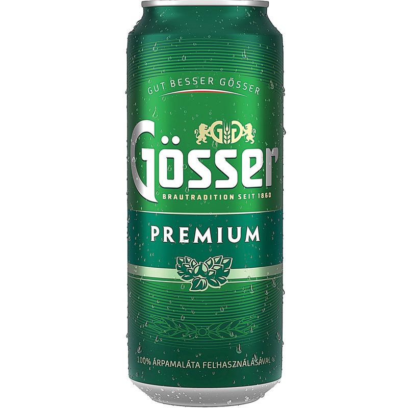 GÖSSER PREMIUM DOBOZOS SÖR + 50 FT BETÉTDÍJ