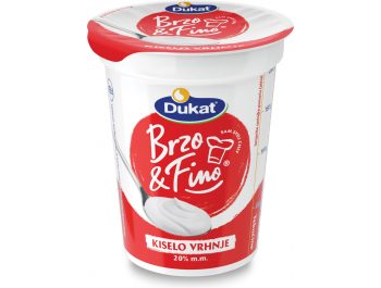 Dukat Brzo&Fino kiselo vrhnje 20% m.m. 200 g