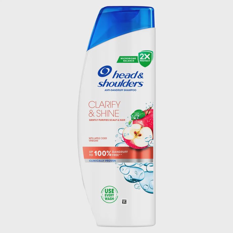 Šampūnas HEAD&SHOULDERS CLARIFY&SHINE, 400 ml