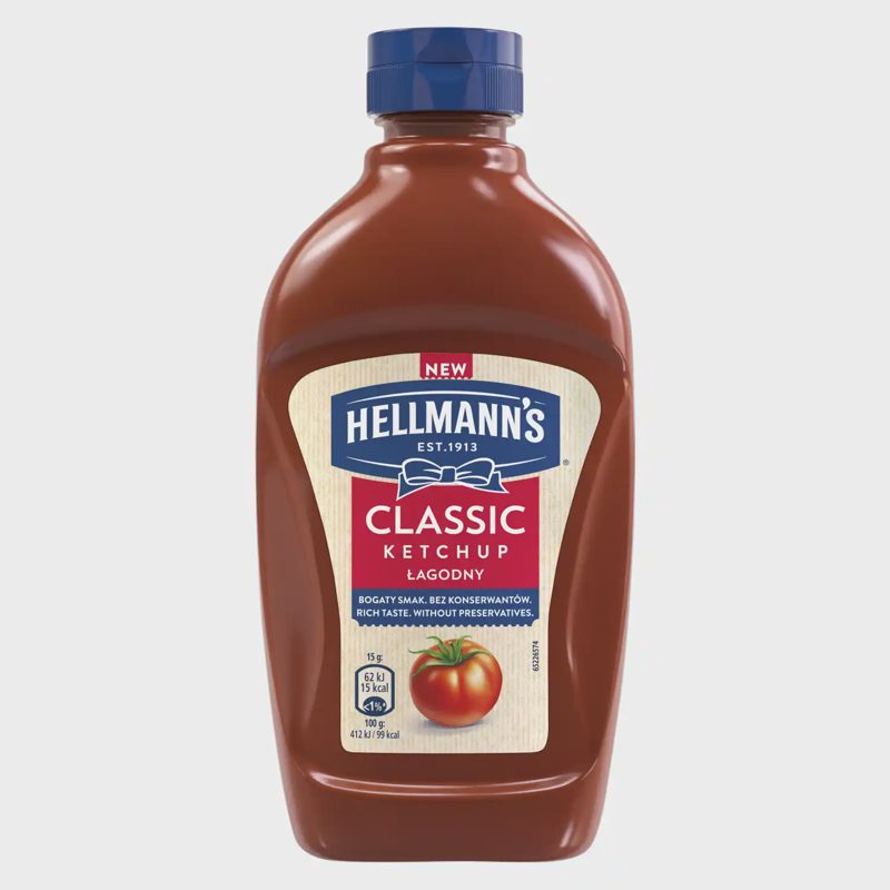 Kečupas HELLMANN'S MILD, 477g