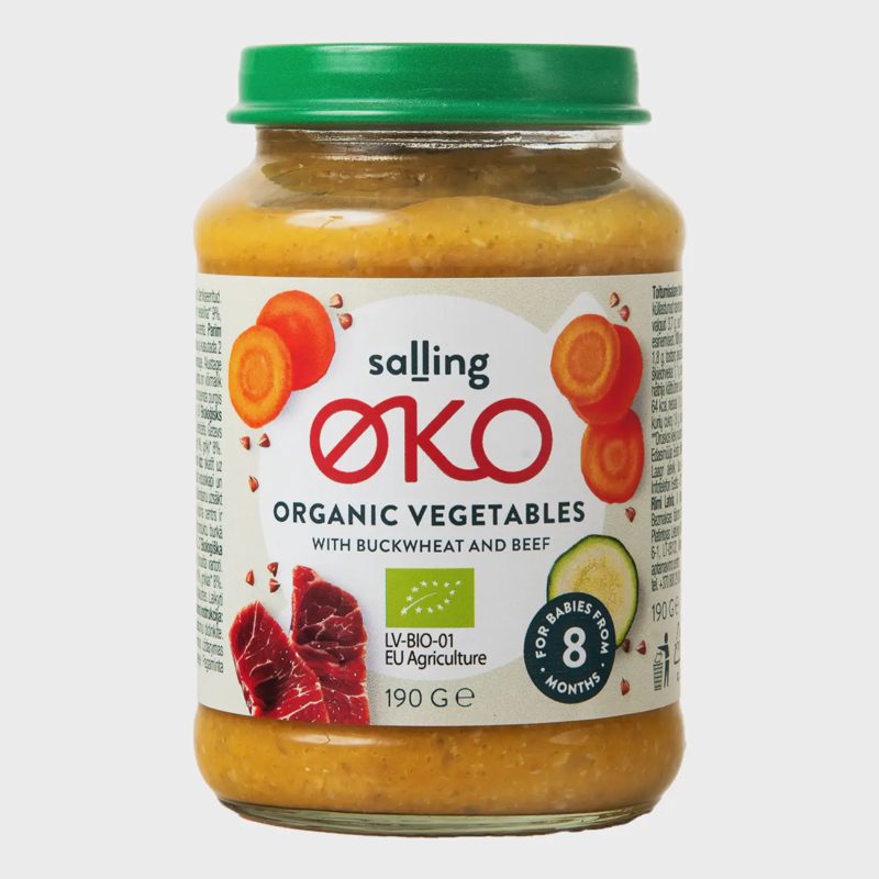 Ekol. darž. tyrelė SALLING OKO su jaut., 190g