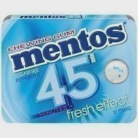 Mentos 45 Minutes Peppermint Τσίχλες 18gr