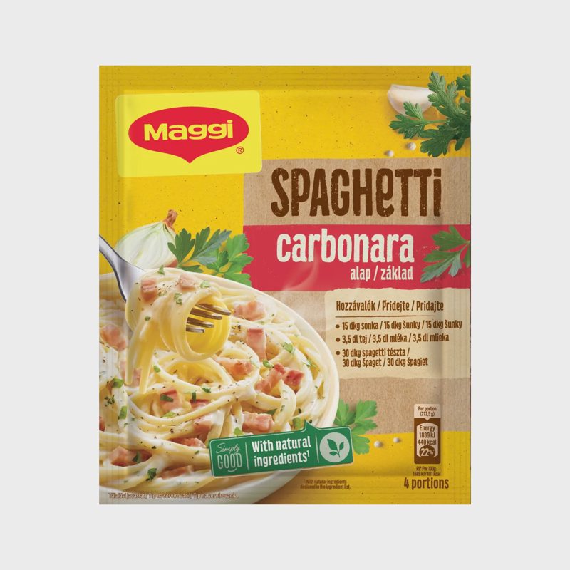 Padažas makaronams MAGGI IDEA CARBONARA, 30 g