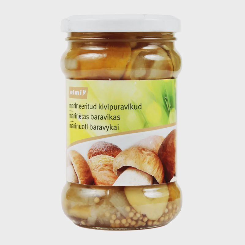 Marinuoti baravykai RIMI, 280 g / 120 g