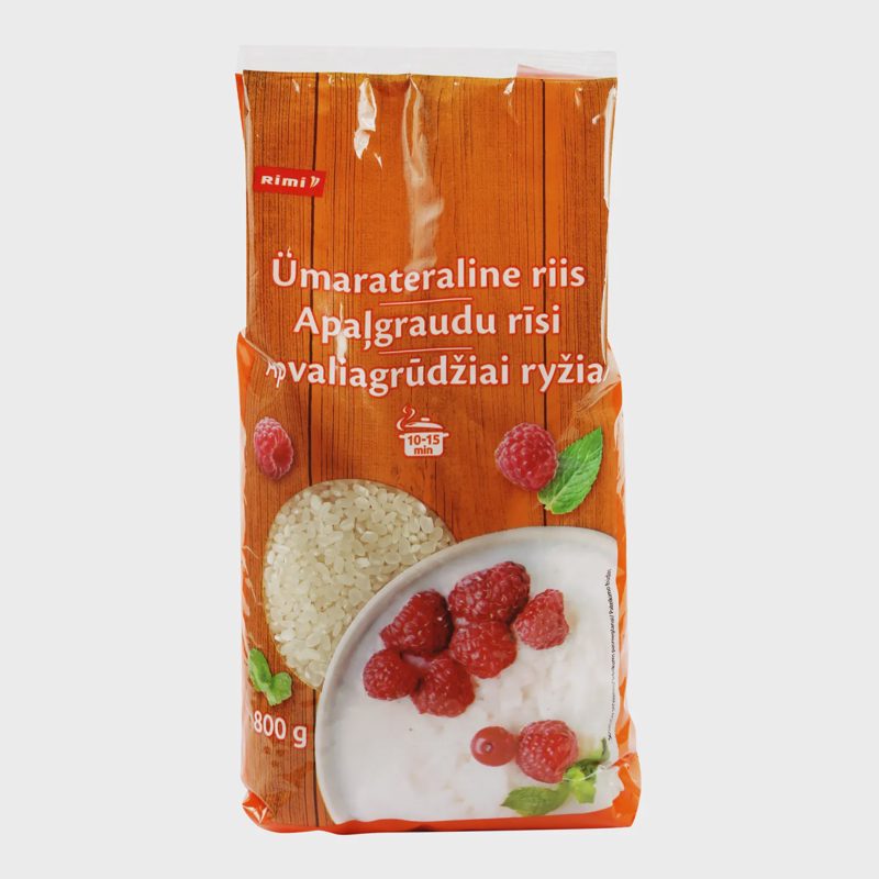 Apvaliagrūdžiai ryžiai RIMI, 800 g