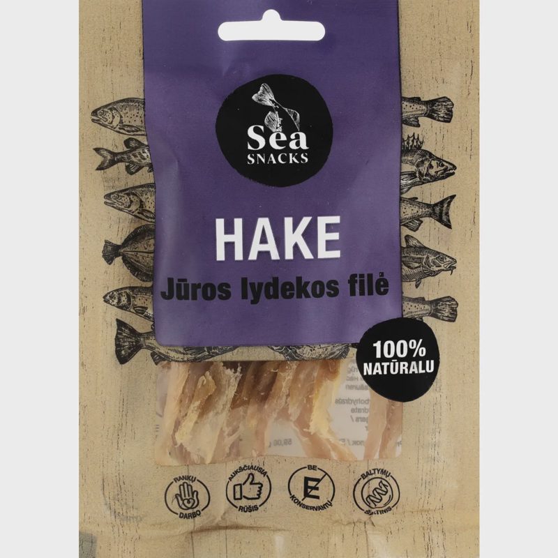 Vyt.jūr. lydekos filė juostelės SEA SNACK,30g