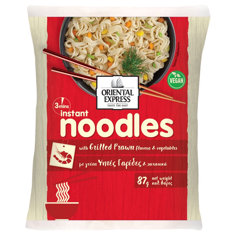 Oriental Express Noodles 3' Κοτόπουλο & Τσίλι 87gr