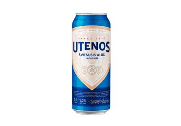 Alus UTENOS, 5 %, 0,5 l