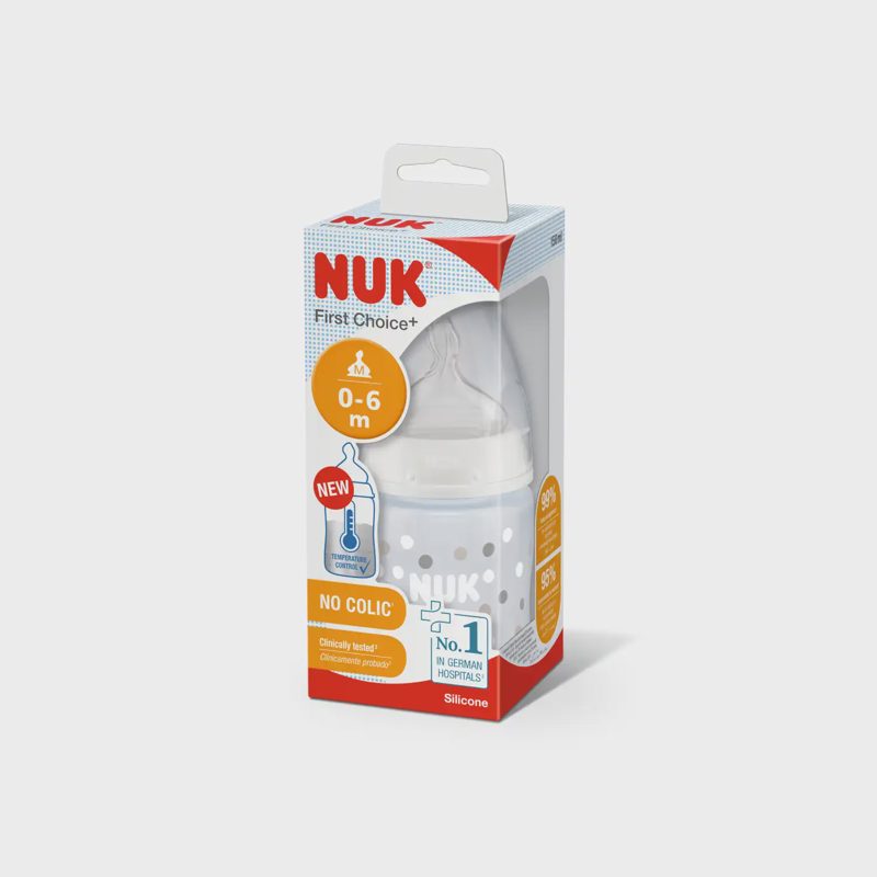 Buteliukas NUK 150ml su SI žinduku