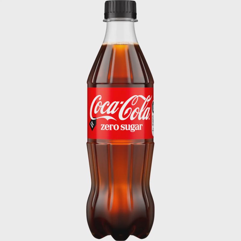 Gaz. gėrimas su sald. COCA-COLA ZERO, 0,5 l