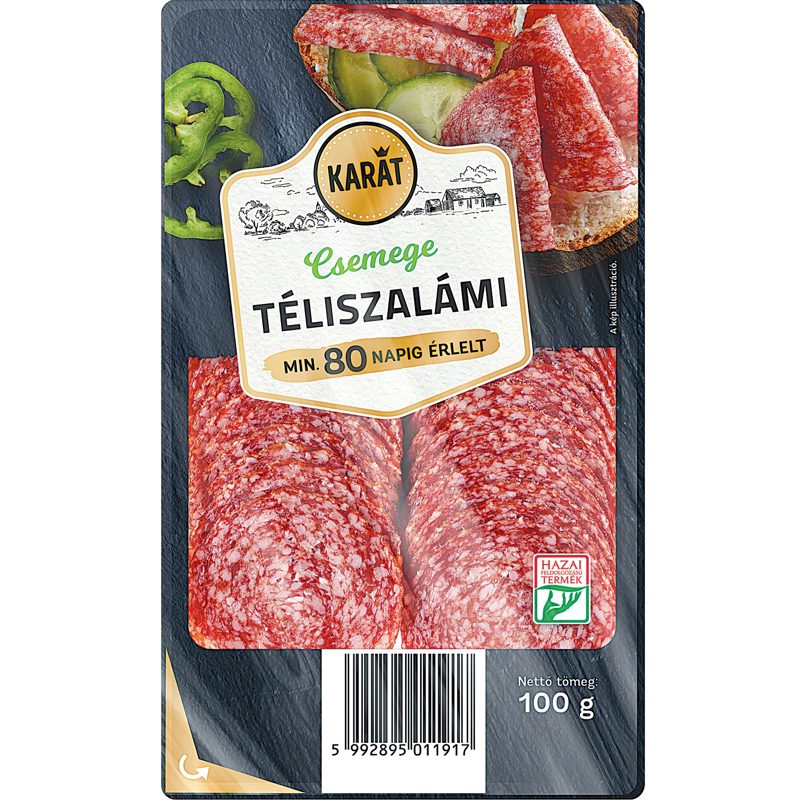 KARÁT CSEMEGE TÉLISZALÁMI