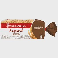 Παπαδοπούλου Ψωμί Φέτες Χωριανό Πολύσπορο 540gr