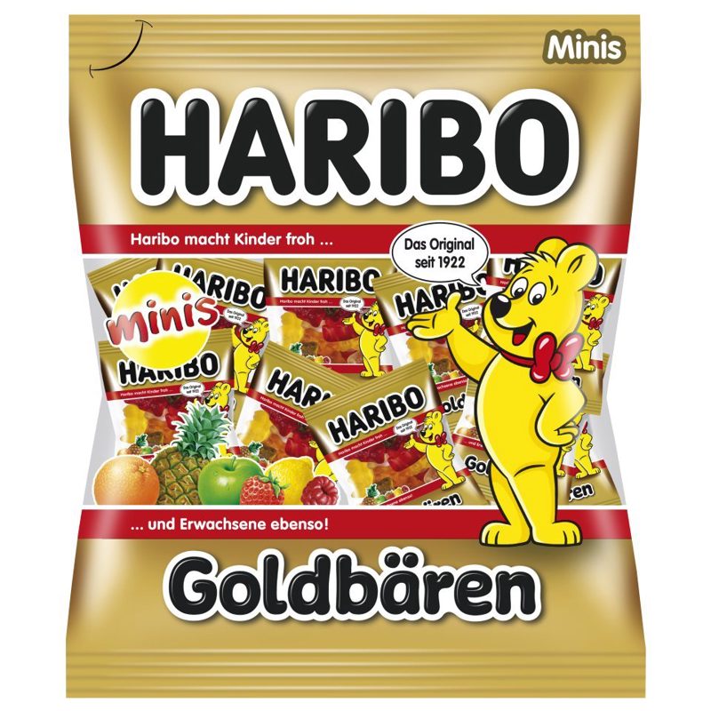 Haribo Χρυσά Αρκουδάκια Ζελίνι Μίνι 250gr