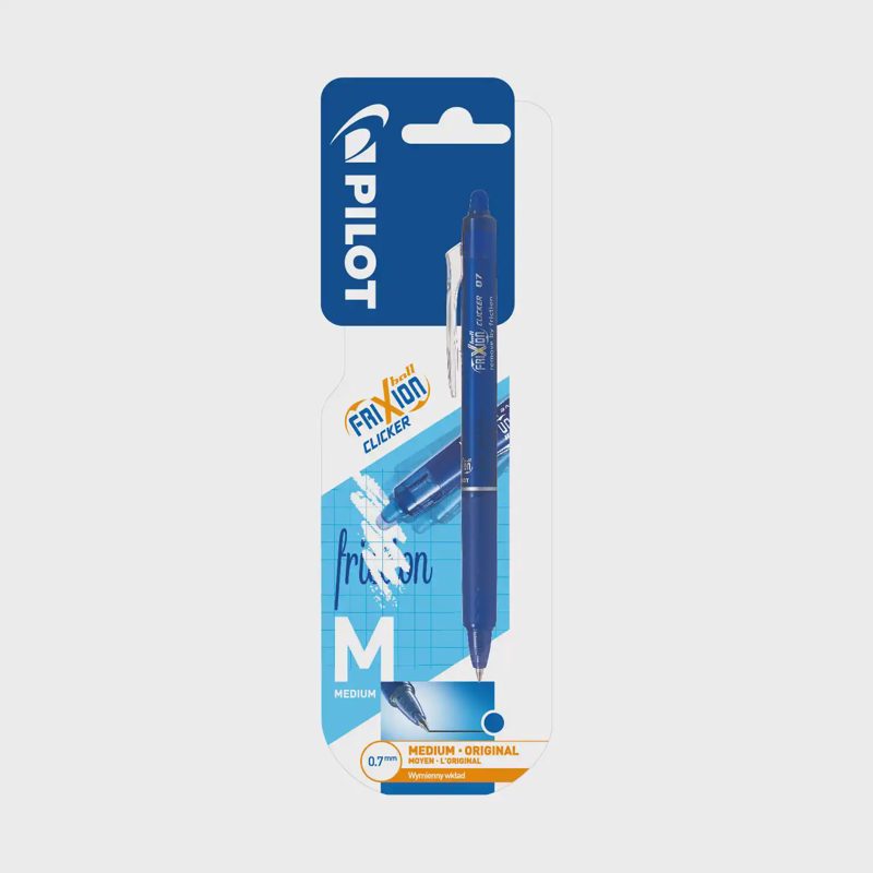Gelin. rašiklis PILOT FRIXION CLICKER, 0,7mm