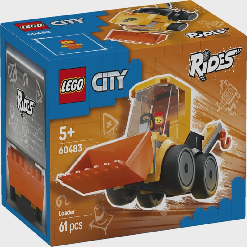 Konstr. LEGO Ratai Statybinis Krautuvas 60483