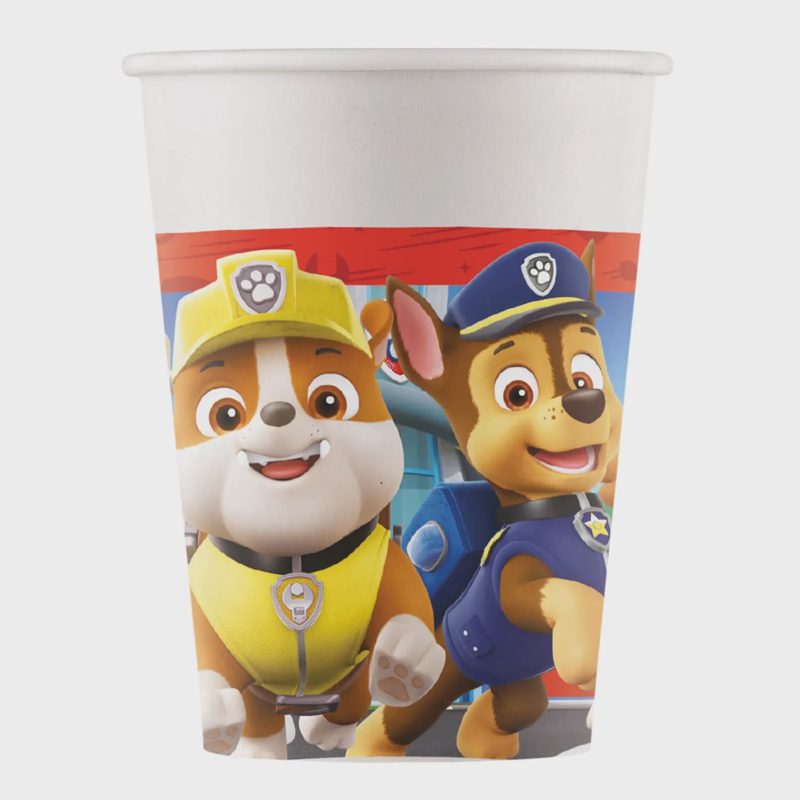 Pop. puodeliai „Paw Patrol“ 200ml 8vnt