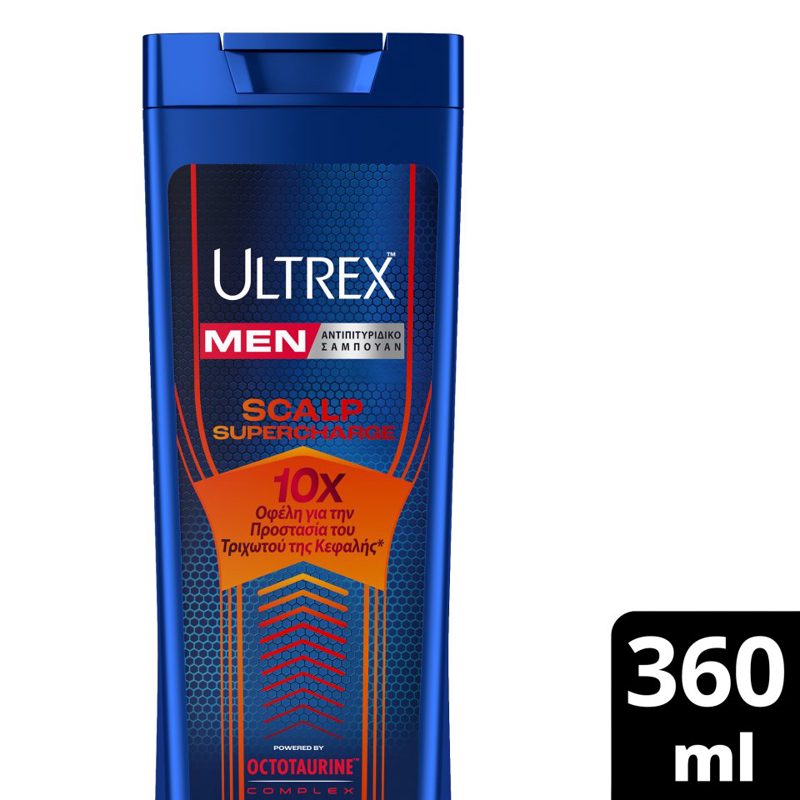 Ultrex Σαμπουάν Scalp Supercharge 360ml