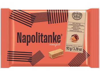 Kraš Napolitanke nougat lješnjak 93 g