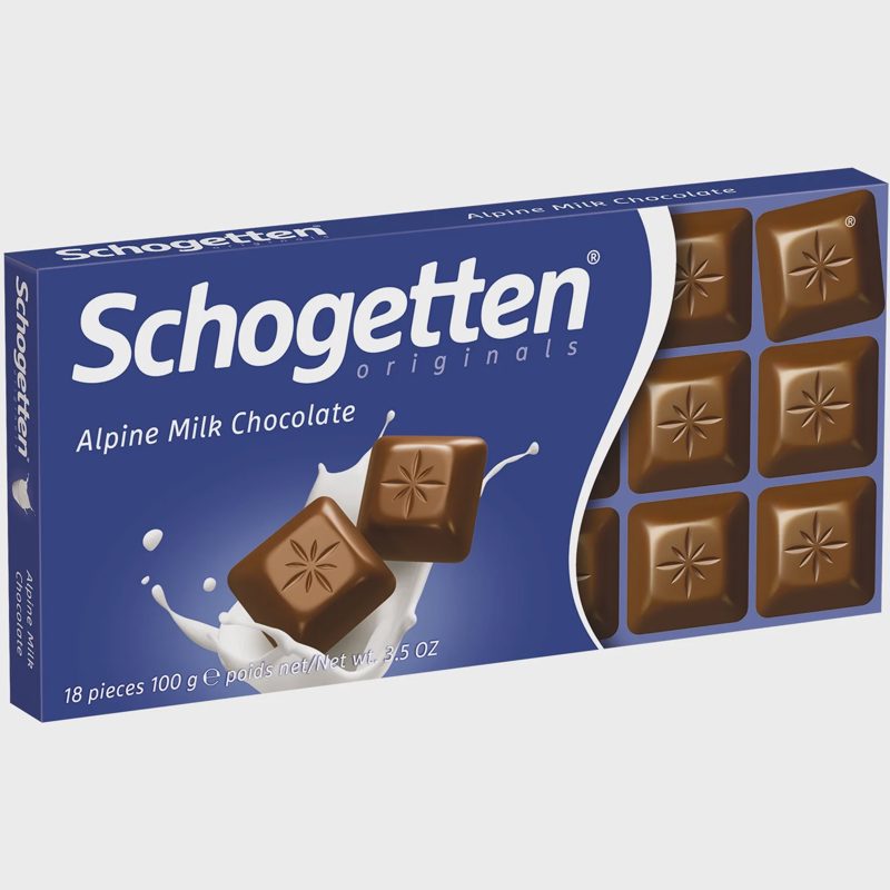 Pien. šokoladas SCHOGETTEN MILK CHOCO., 100g
