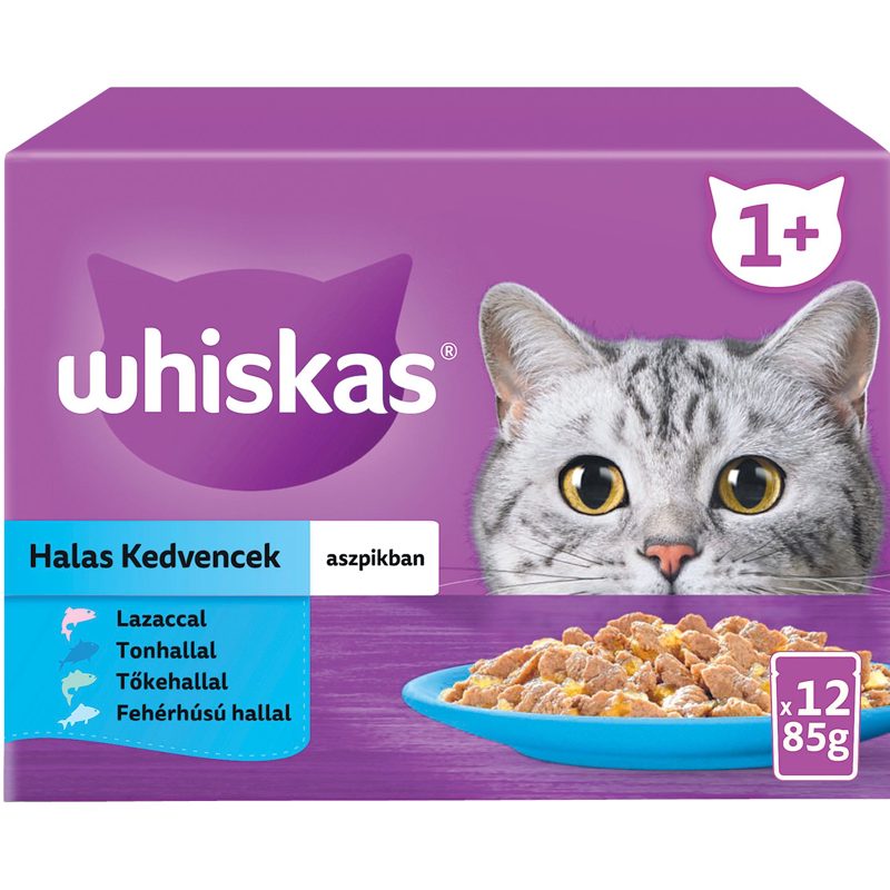 WHISKAS MACSKAELEDEL MULTIPACK HALLAL