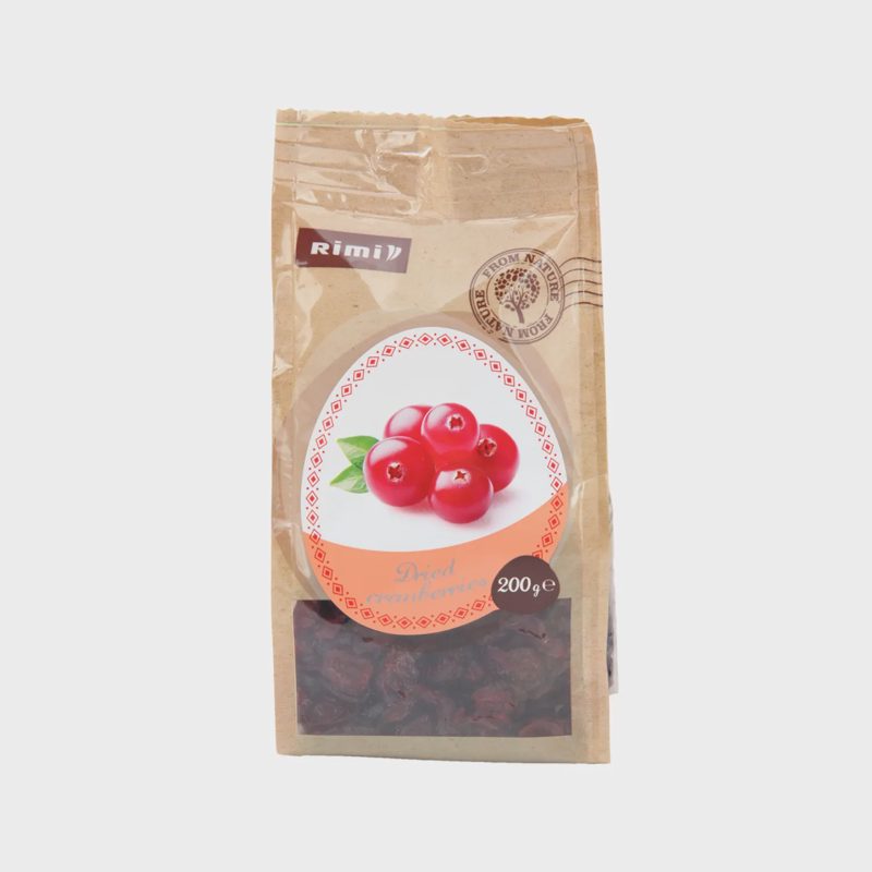 Džiovintos spanguolės RIMI, 200g