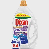 Dixan Gel Απορρυπαντικό Πλυντηρίου Lavender Freshness 64Μεζ 2,88lt