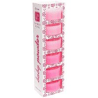 Saitis Κεριά Ρεσώ Φούξια Baby Powder 6x40gr