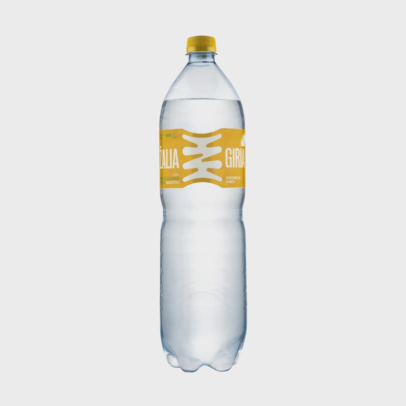 Silp.gaz.citr.sk.st. vanduo ŽALIA GIRIA, 1,5l