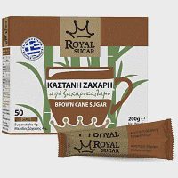 Royal Ζάχαρη Καστανη Sticks 50τεμ