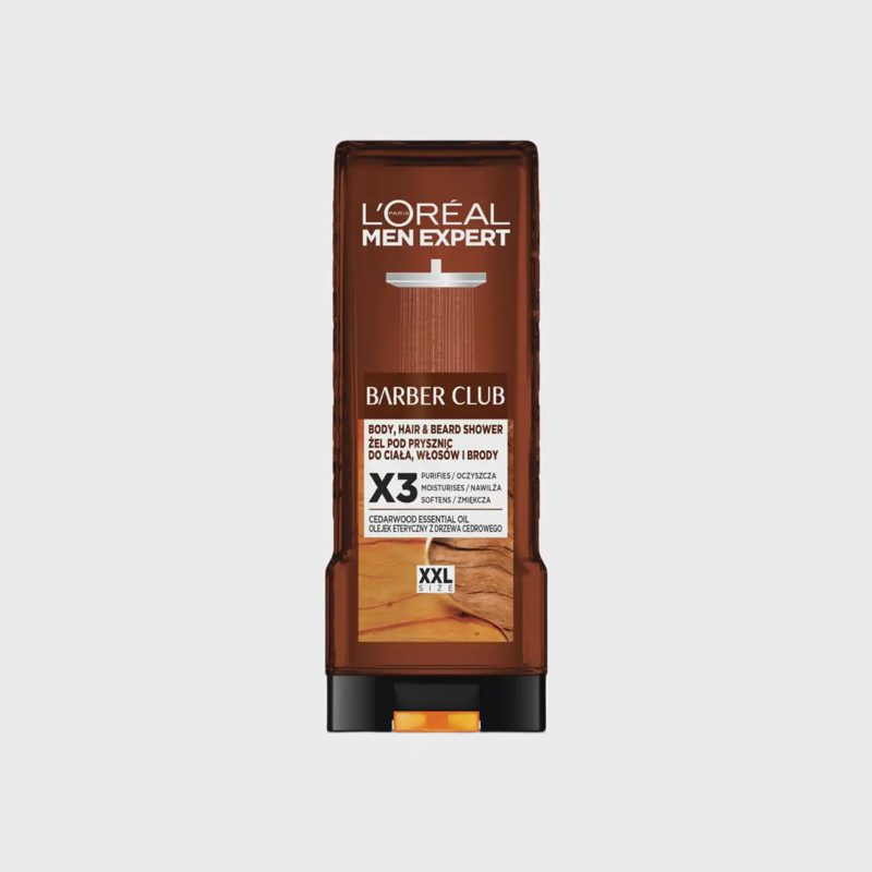 Dušo želė MEN EXPERT BARBER CLUB, 400 ml