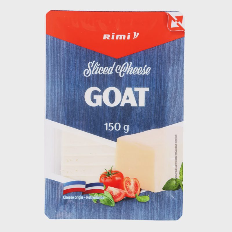 Pjaustytas ožkų pieno sūris RIMI, 55 %, 150 g