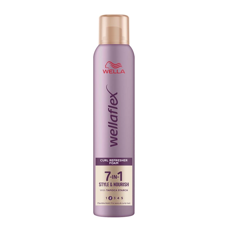 Wellaflex 7 in 1 Αφρός Για Μπούκλες 200ml