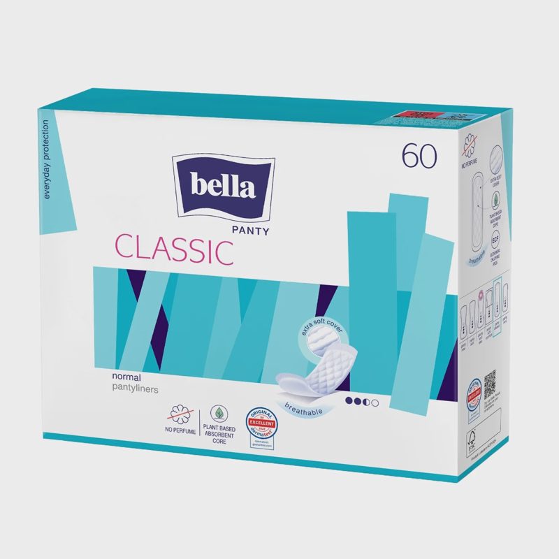 Higien. įklotai BELLA PANTY CLASSIC, 60 vnt